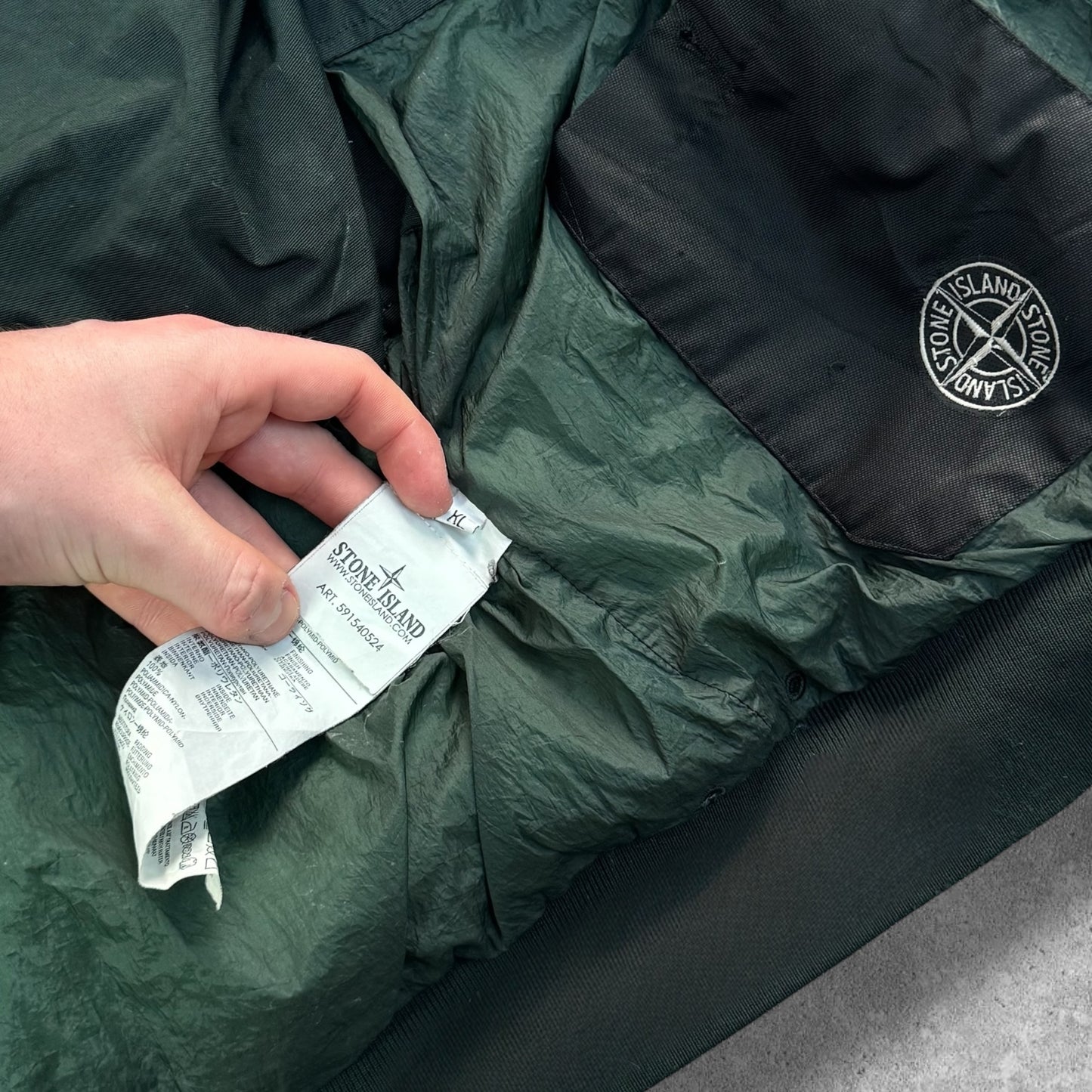 Stone Island Garment Dyed Down Jacket XL RRP £795