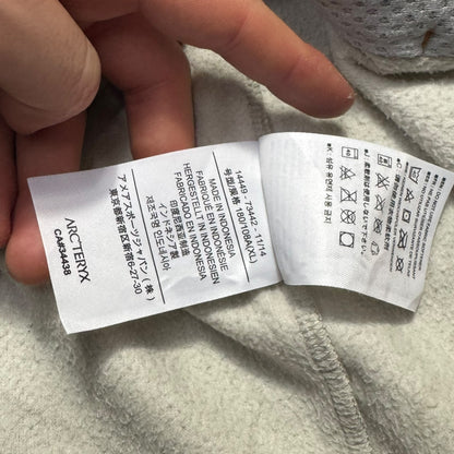 Arcteryx Womens Hooded Fleece XL Cream RRP £180