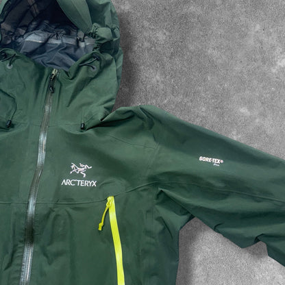 Arc'teryx Beta LT Large Dark Green Khaki Reflective RRP £550