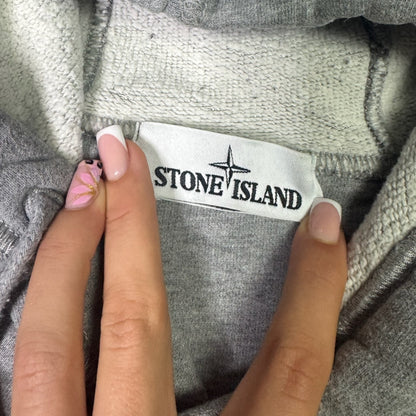 Stone Island Grey Pullover Hoodie Size XL RRP £300+