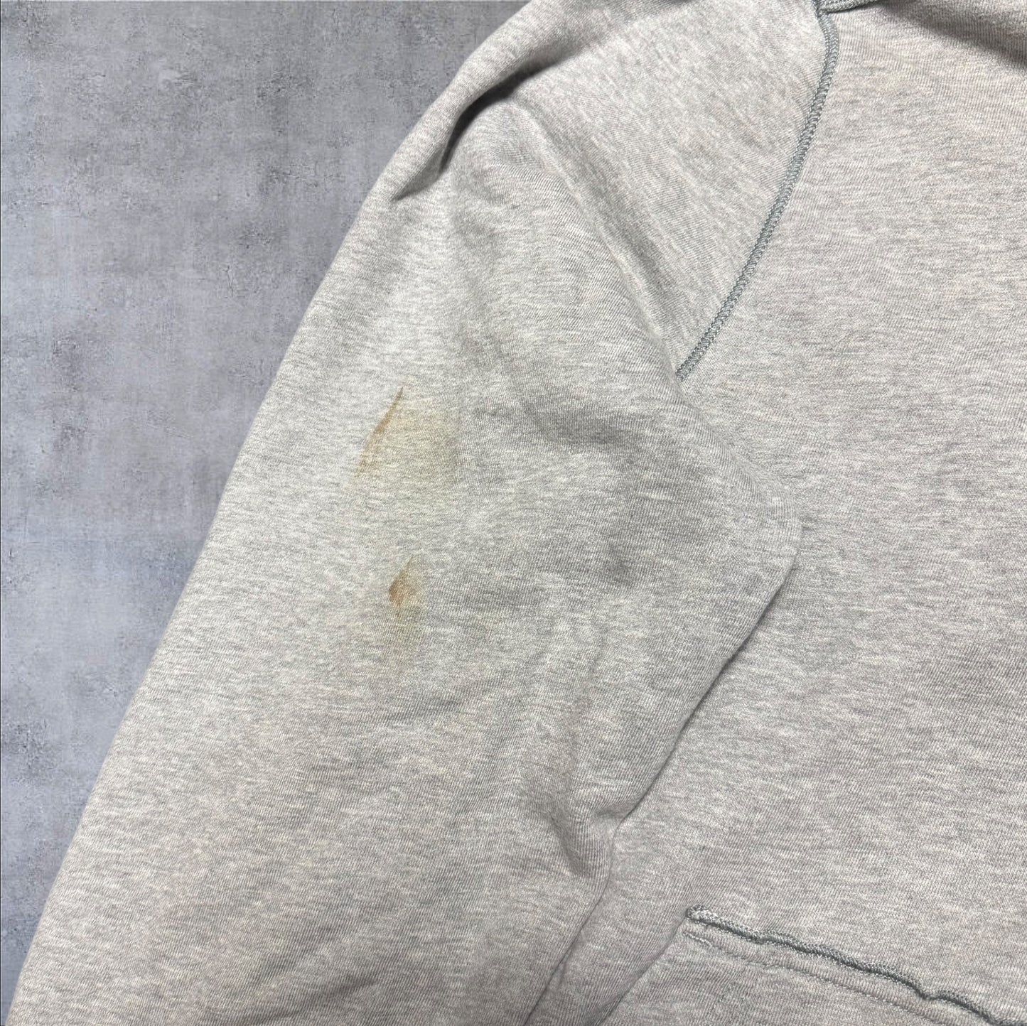 Stone Island Grey Zip Hoodie 3XL RRP £350