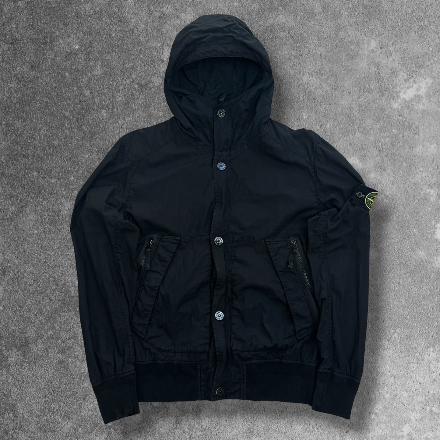 Stone Island Vintage Jacket Men's Medium Black RRP £550