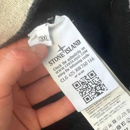 Stone Island Striped Knit Zip Hooded Jumper XL Rare RRP £360