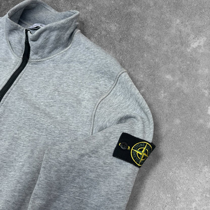 Stone Island Quarter Zip Large Grey A0M64 RRP £245