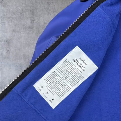 Stone Island Fleece Lined Softshell Ocean Blue Medium Brand New With Tags RRP £650