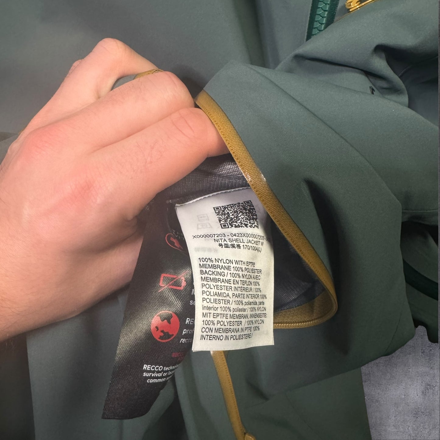 Arcteryx Nita Shell Brand New With Tags Womens Large Goretex Ski Jacket RRP £550