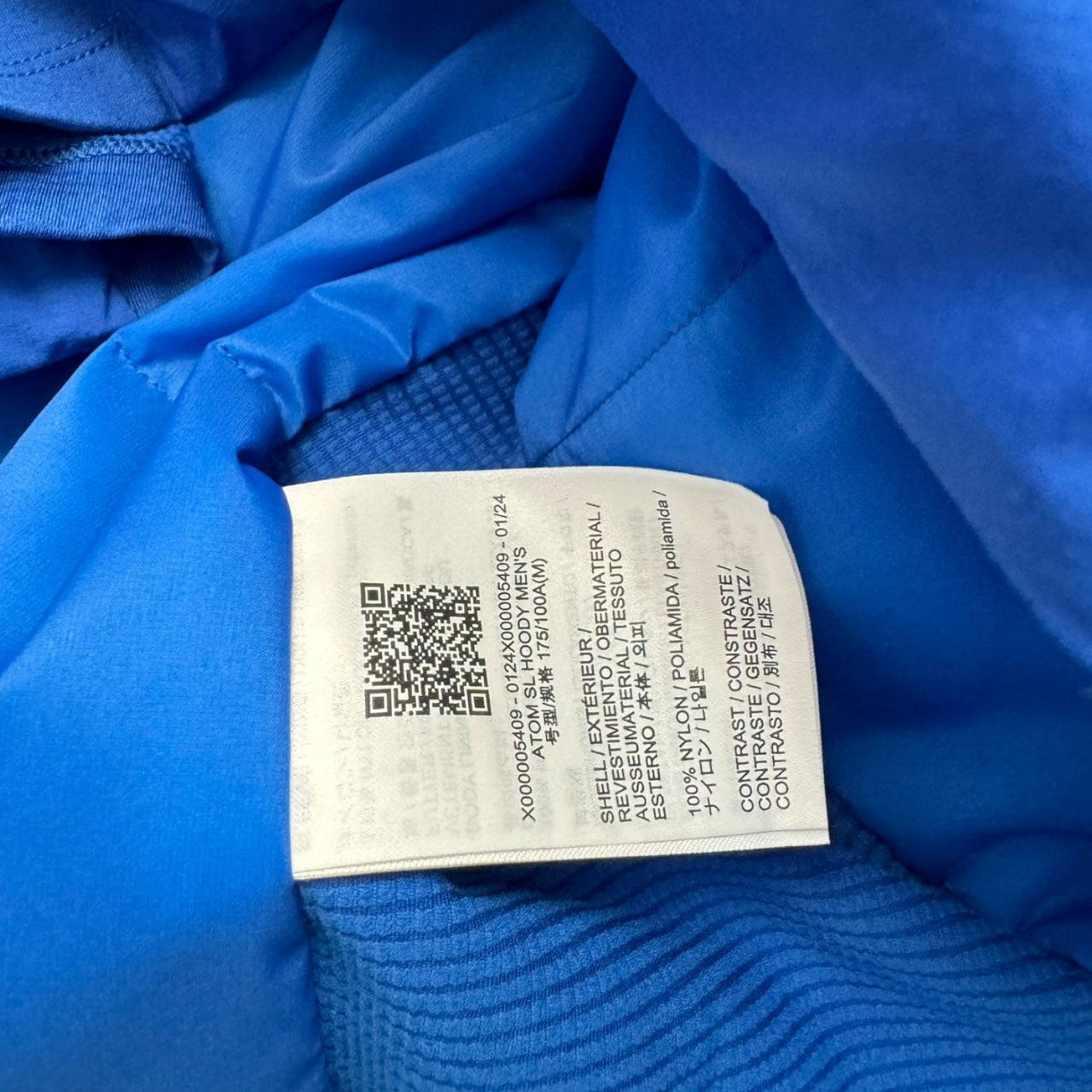 Arcteryx ATOM LT Vitality Blue Jacket