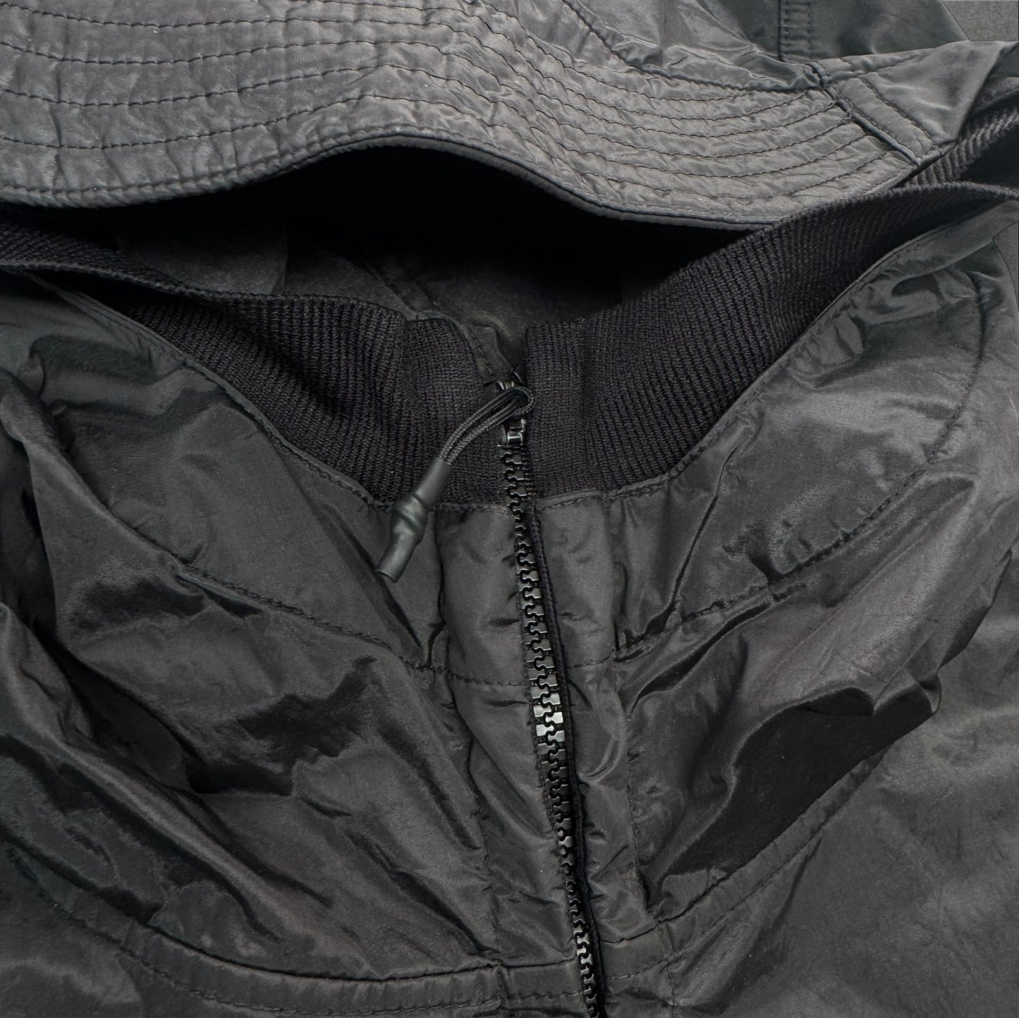 Stone Island Vintage Nylon Zip Up Jacket Black Men’s Medium RRP £495