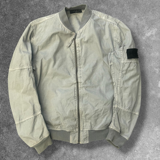 Stone Island Shadow Bomber SS 2009 Large Ice Blue RRP £550