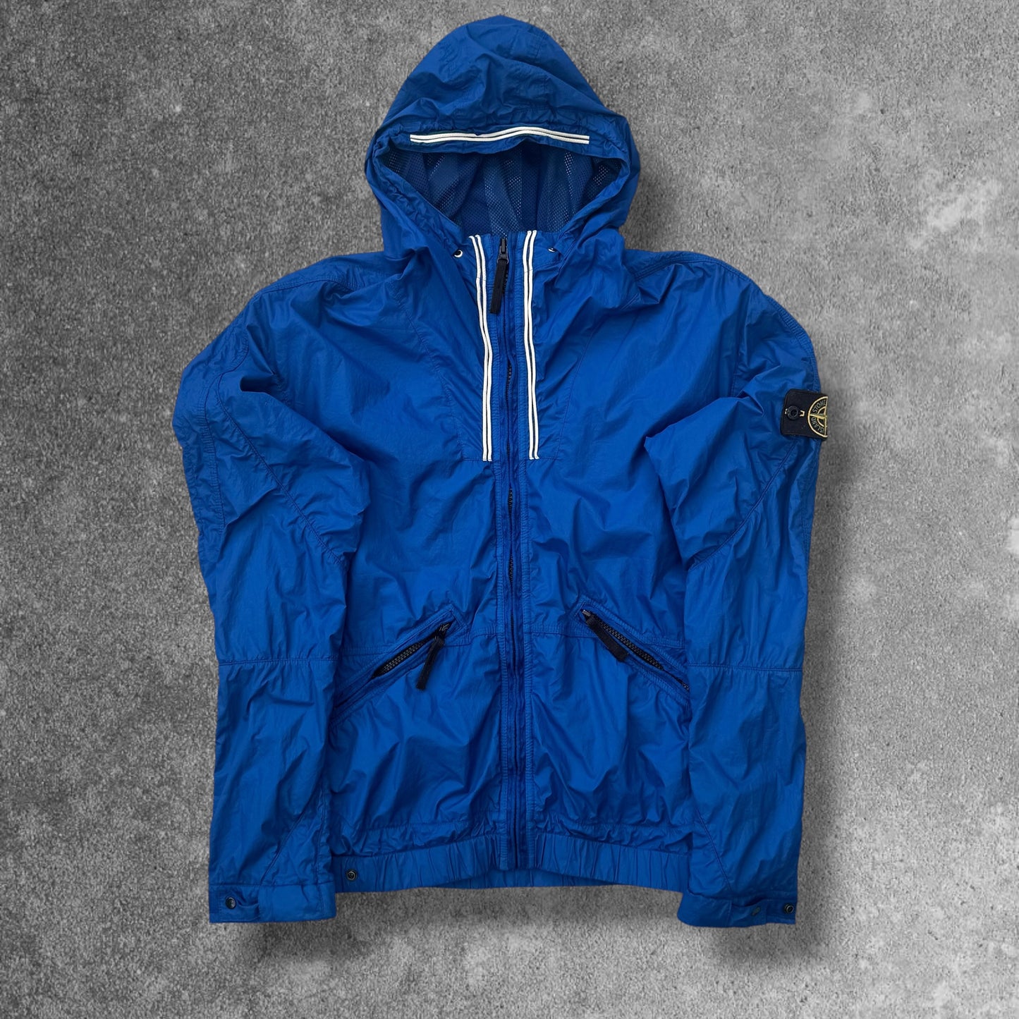 Stone Island Blue Membrana TC Jacket Vintage RRP £550