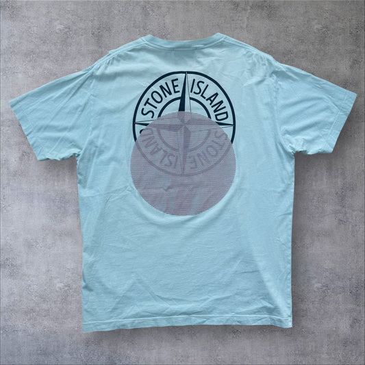 Stone Island Graphic T-Shirt XXL Blue RRP £205