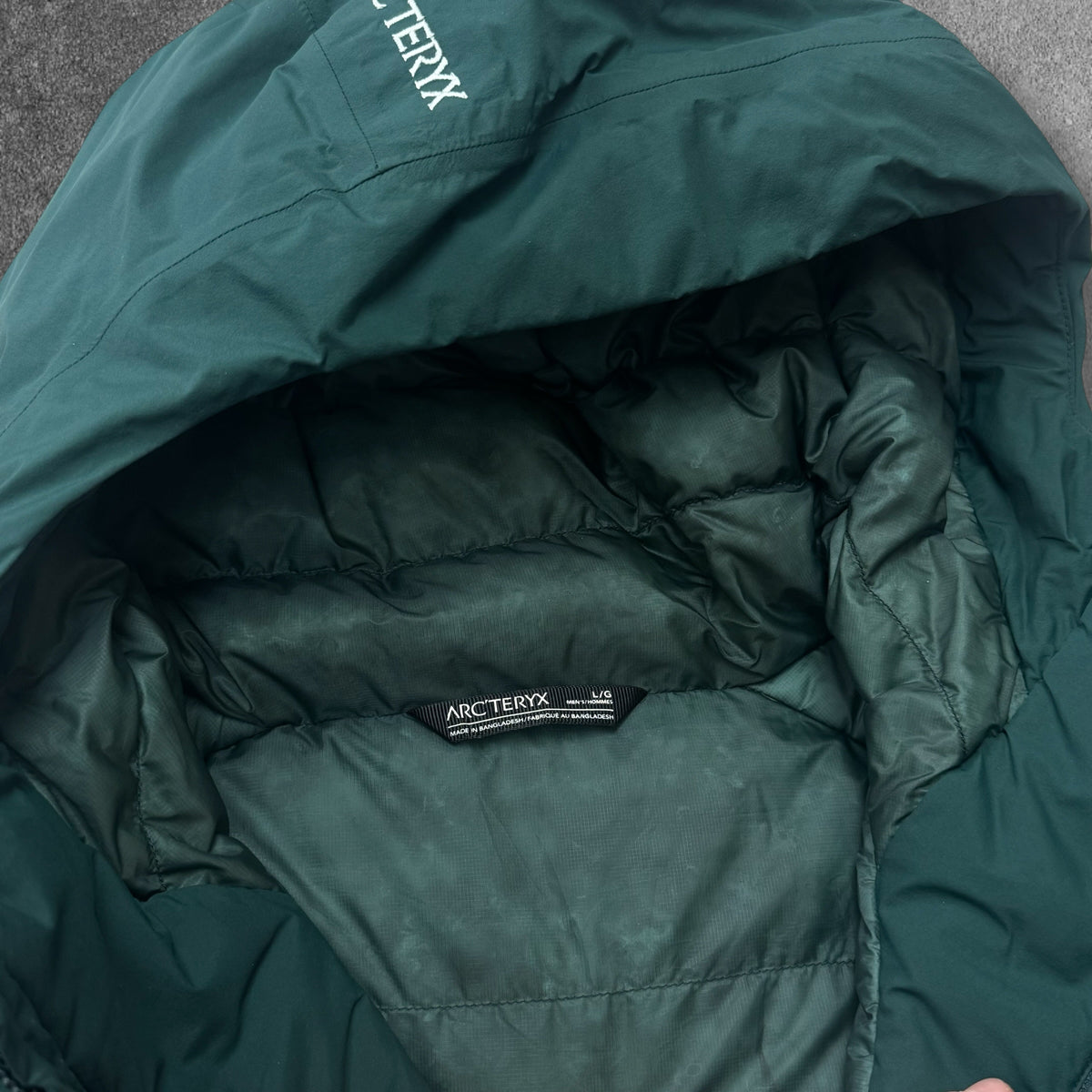 Arc'teryx Thorium SV Parka Large Forest Green 2023 RRP £650