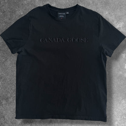 Canada Goose Large T-Shirt Embroidery Logo Crew RRP £150