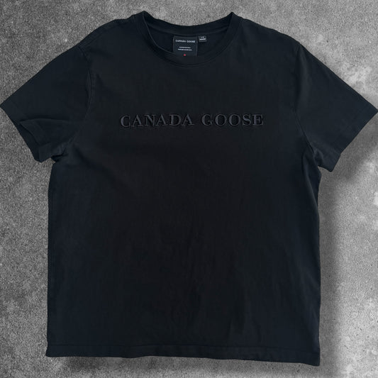 Canada Goose Large T-Shirt Embroidery Logo Crew RRP £150