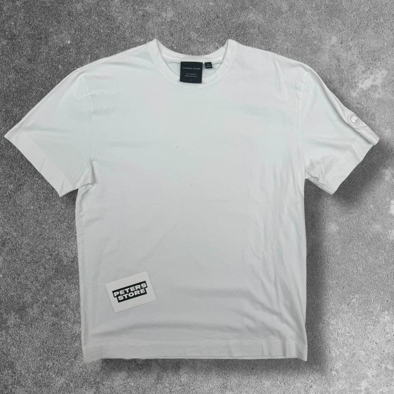 Canada Goose White Label T-Shirt Small RRP £150