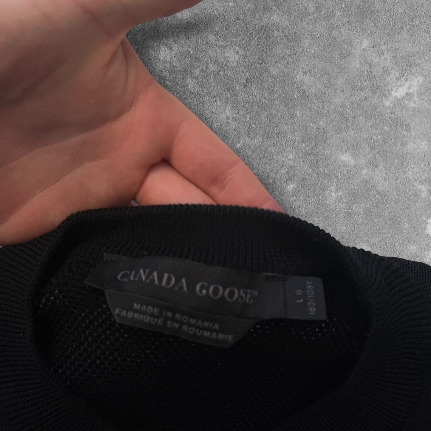 Canada Goose Merino Wool Jumper Men's Large RRP £325