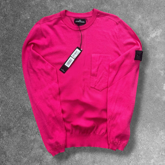 Stone Island Shadow Project Jumper Large Hot Pink Brand New With Tags RRP £360