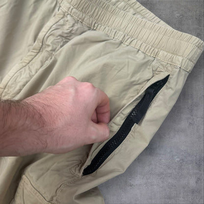Stone Island Cargos 34W Tan Elastic Waist RRP £395
