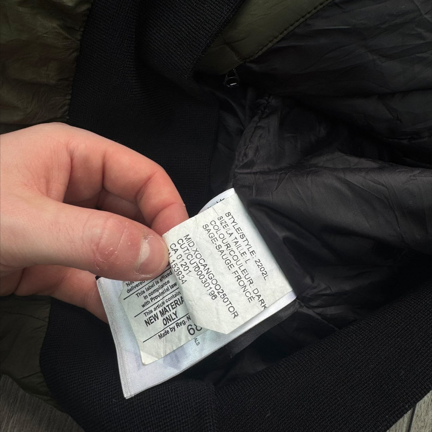 Canada Goose Women’s Large Khaki Jacket