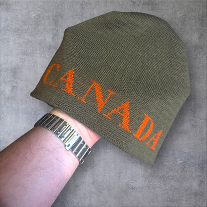 Canada Goose Beanie Khaki RRP £145