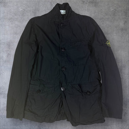 Stone Island Tela Paracadute Overshirt Black Size Small RRP £395