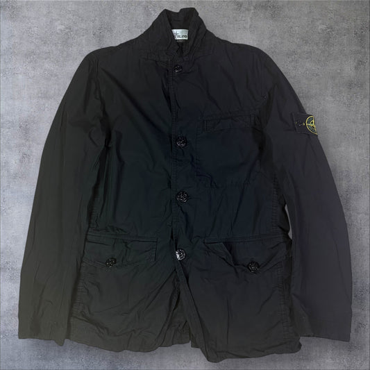 Stone Island Tela Paracadute Overshirt Black Size Small RRP £395