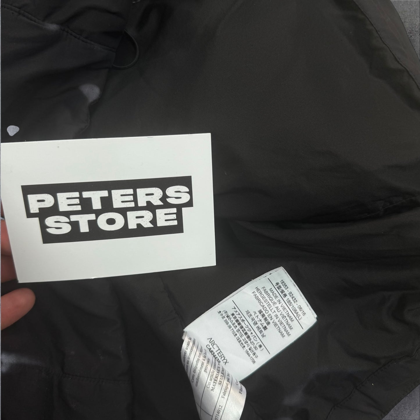 Arc’teryx Proton LT Hoodie Black Size Large RRP £280+