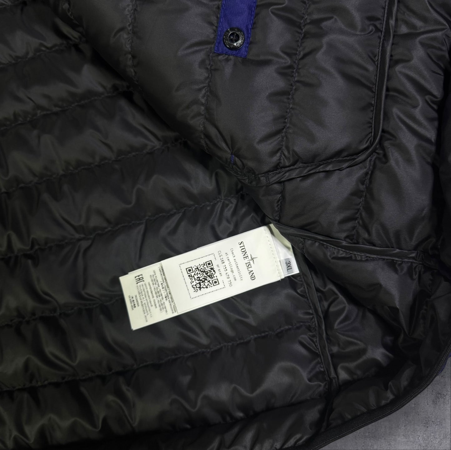 Stone Island Bio-Based Ripstop Nylon Down Jacket 3XL RRP £900+
