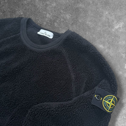 Stone Island Teddy Sherpa Fleece Jumper Size Medium RRP £350