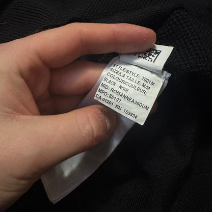 Canada Goose Merino Wool Knit Jumper Medium Black RRP £325