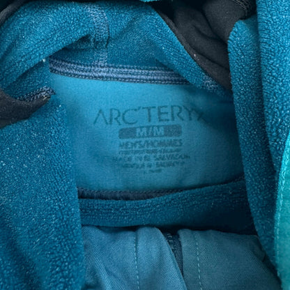 Arc’teryx Balaclava Hooded Fleece Blue Reflective Logo Size Medium RRP £200+