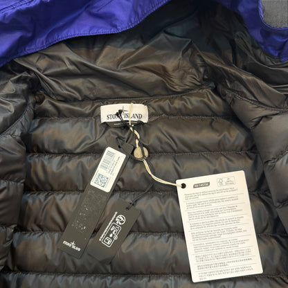 Stone Island Brand New With Tags Bio Based Ripstop Down Jacket XL Ocean Blue RRP £850