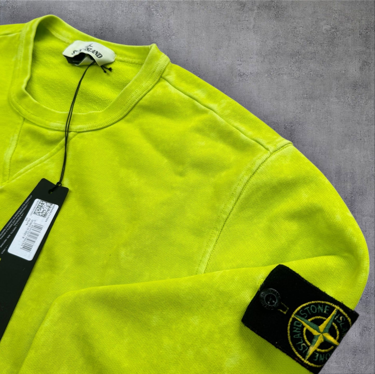 Stone Island Acid Wash Sweatshirt Medium RRP £425+