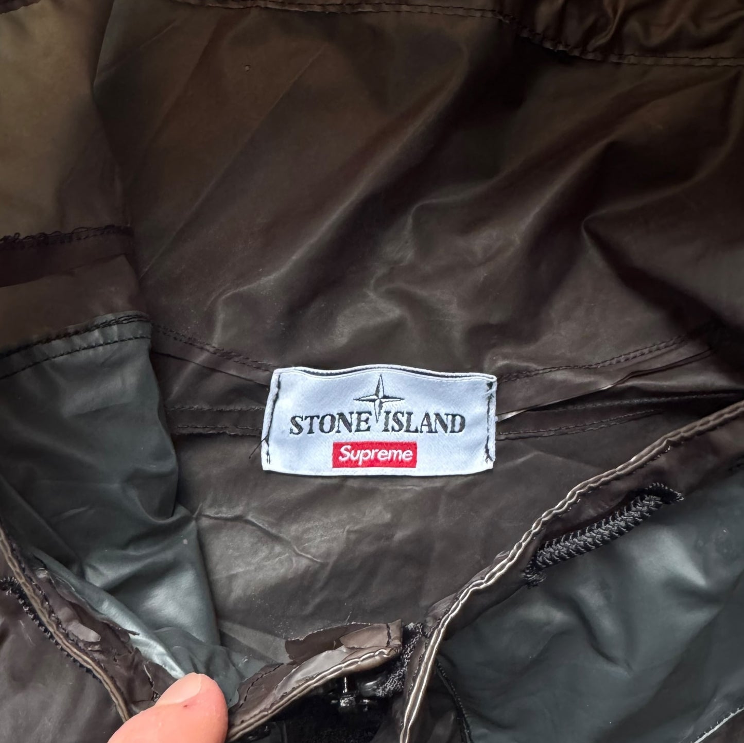 Stone Island Supreme Polo Cover Composite Anorak Large RRP £900