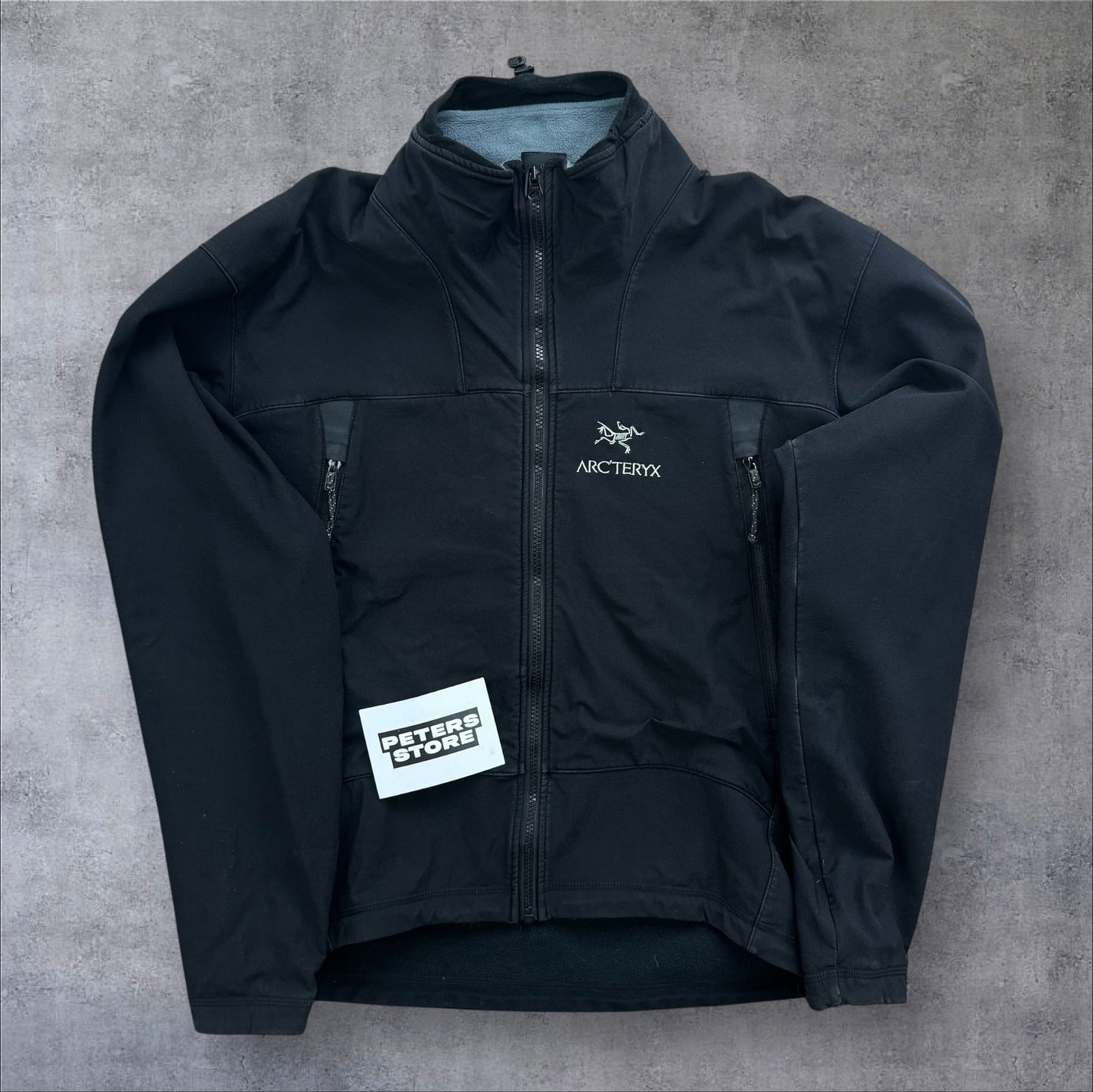 Vintage Arc'teryx Gamma Fleece Lined Softshell Jacket Men's Large Logo Detail RRP £350