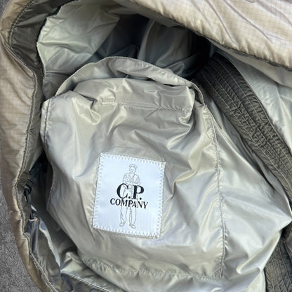 CP Company Down Jacket Men's Large Beige Mint Condition RRP £650