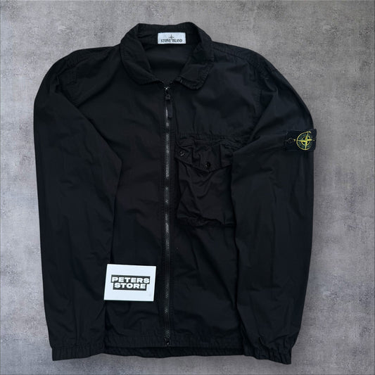 Stone Island Overshirt Black Large RRP £325
