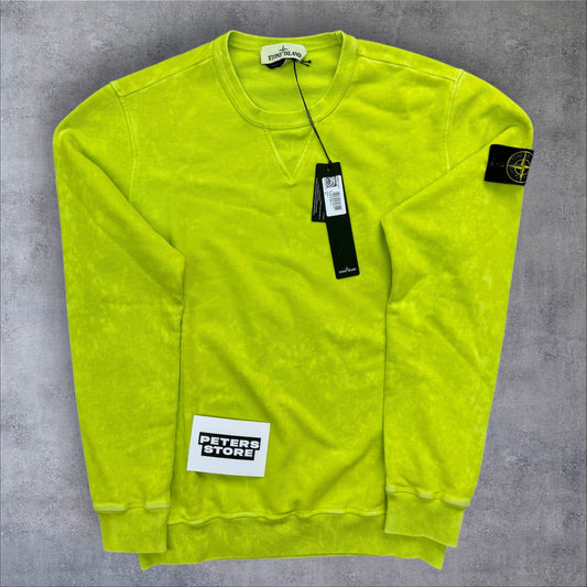 Stone Island Acid Wash Sweatshirt Medium RRP £425+