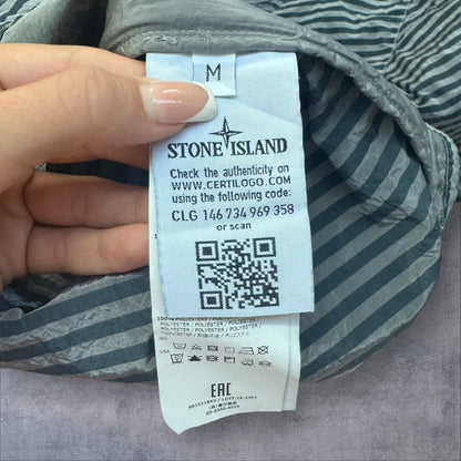Stone Island Nylon Metal Marina Overshirt Grey Size Large RRP £500+