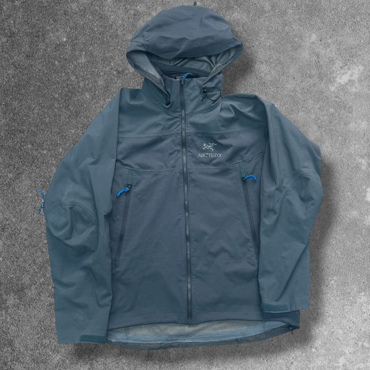 Arc'teryx Hooded Windstopper Jacket Men's Large Fleece Lined RRP £300