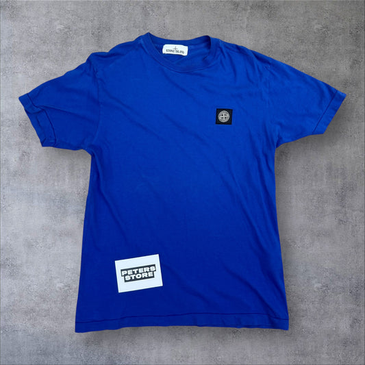 Stone Island T-Shirt Royal Blue Size Medium RRP £160+
