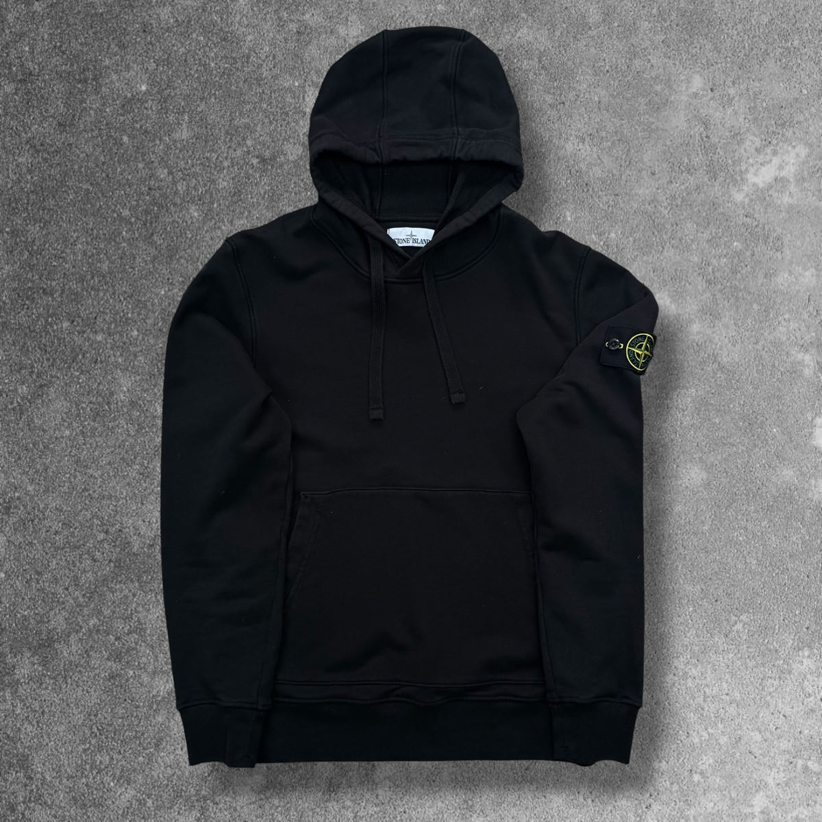 Stone Island Hoodie Small Black 21" Pit to Pit RRP £350