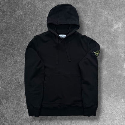 Stone Island Hoodie Small Black 21" Pit to Pit RRP £350