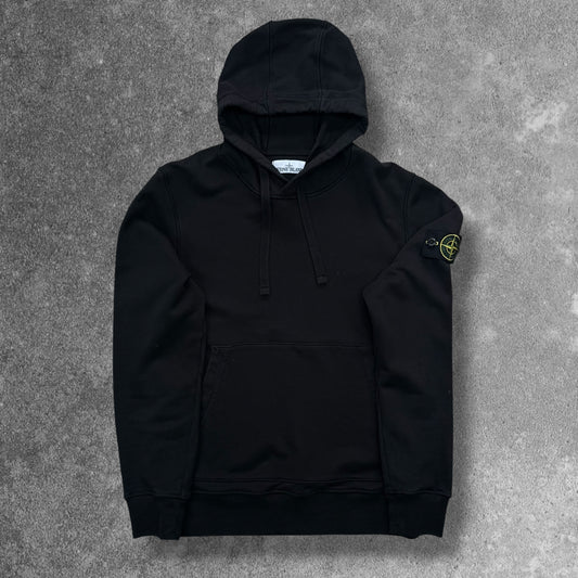 Stone Island Hoodie Small Black 21" Pit to Pit RRP £350