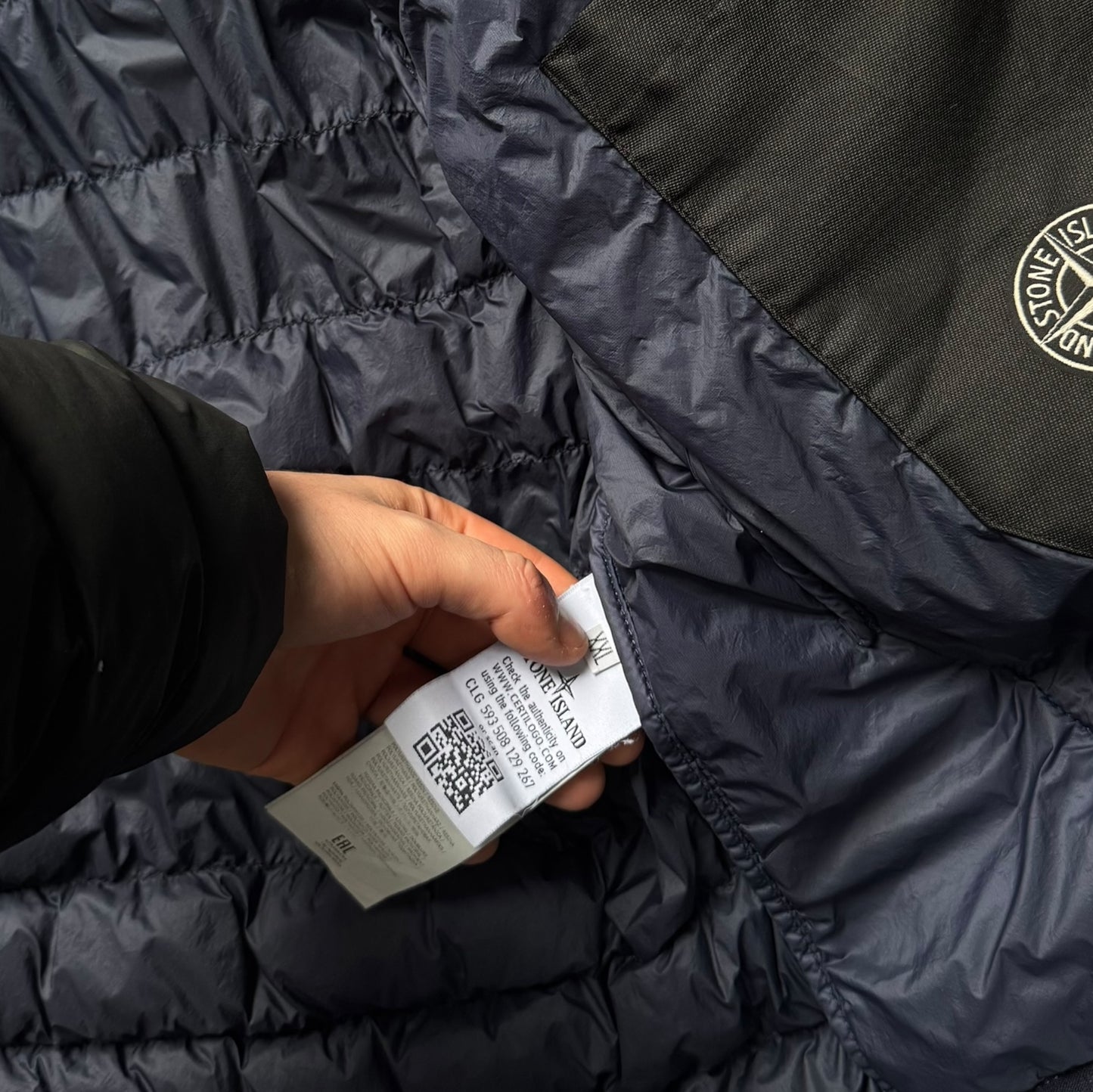 Stone Island Micro Yarn Down Jacket XXL RRP £650