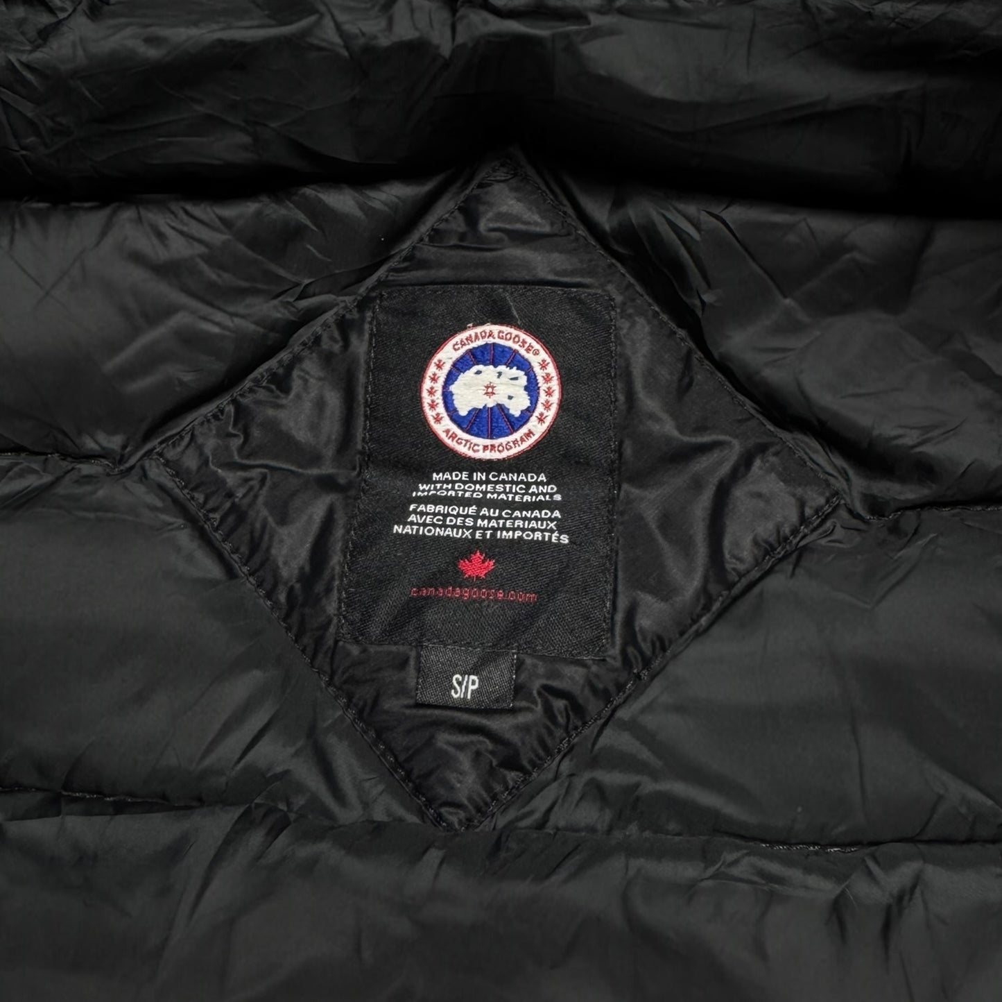 Canada Goose Lodge Hooded Jacket Black Size Small RRP £550