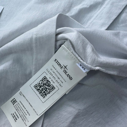 Stone Island Front Print T-Shirt White Size XXL RRP £165+