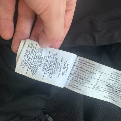 Arc'teryx Atom Jacket Small Black 2021 Insulated RRP £280