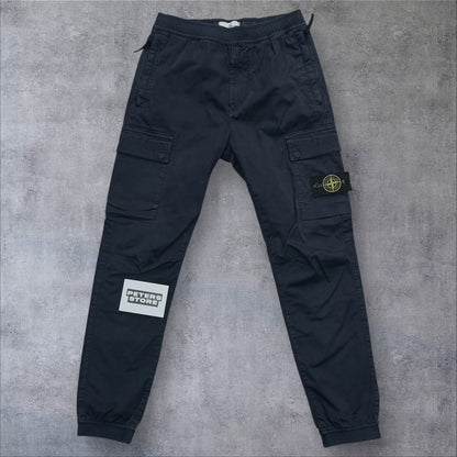 Stone Island Cargo Trousers Navy Size 30W RRP £295