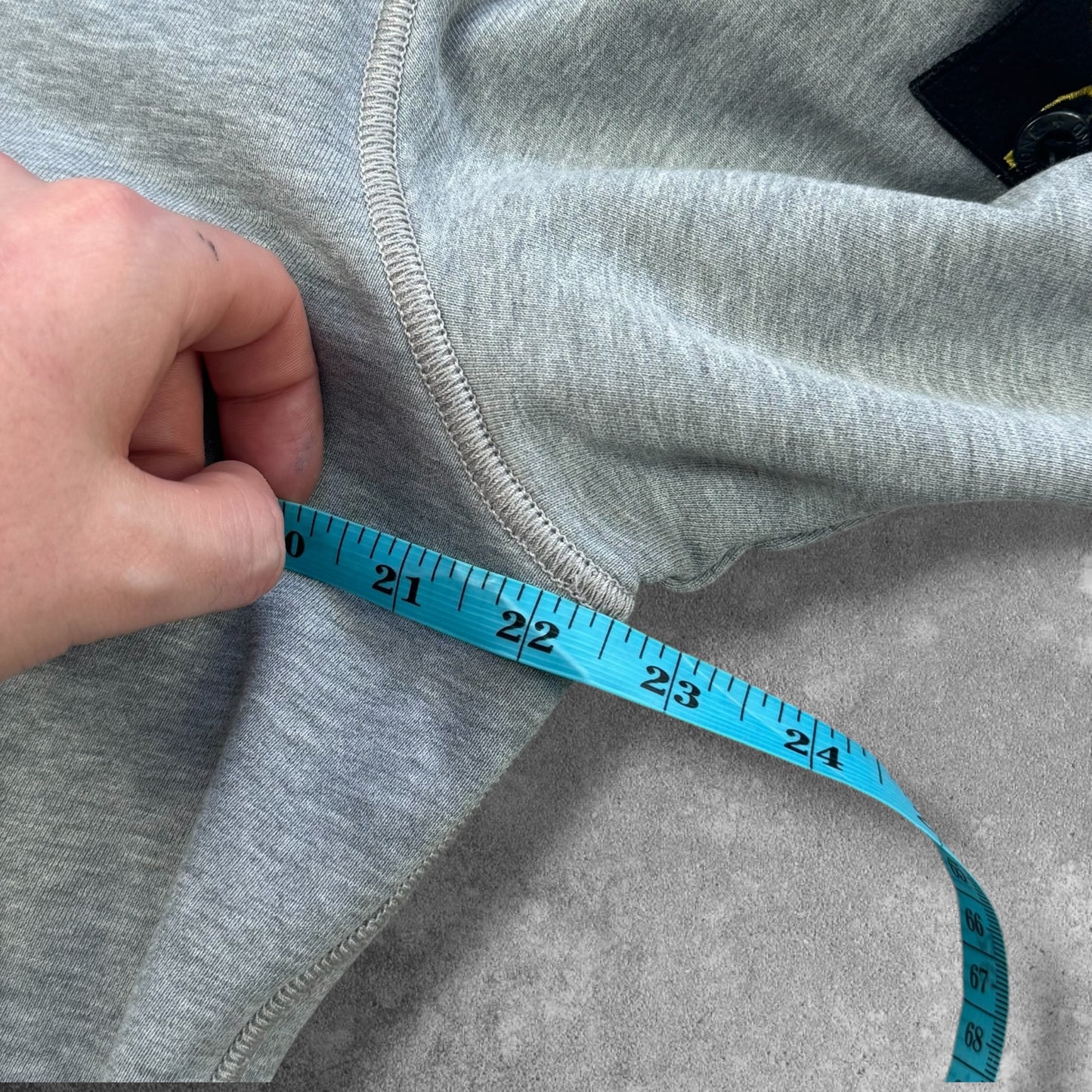 Stone Island Grey Hoodie Size Large RRP £350